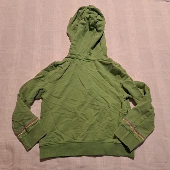 Gymboree girls size 5/6 green full zip up hoodie - Picture 3 of 3